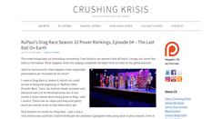 Desktop Screenshot of crushingkrisis.com